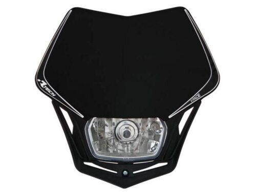 V-FACE HEADLIGHT BLACK, RTECH R-MASKNR00008