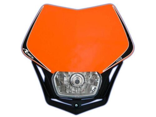 V-FACE HEADLIGHT OR/BLK, RTECH R-MASKARNR008