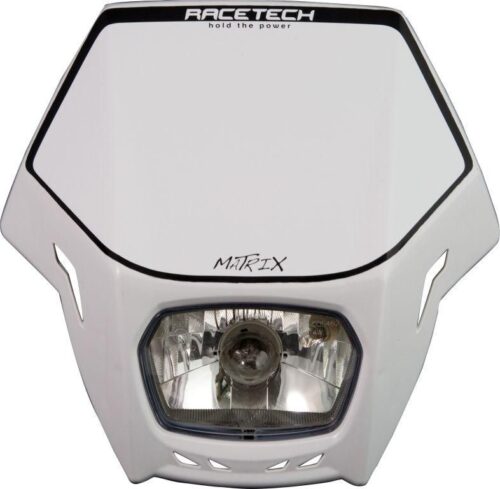 MATRIX HEADLIGHT WHITE, RTECH R-MASKBN00007