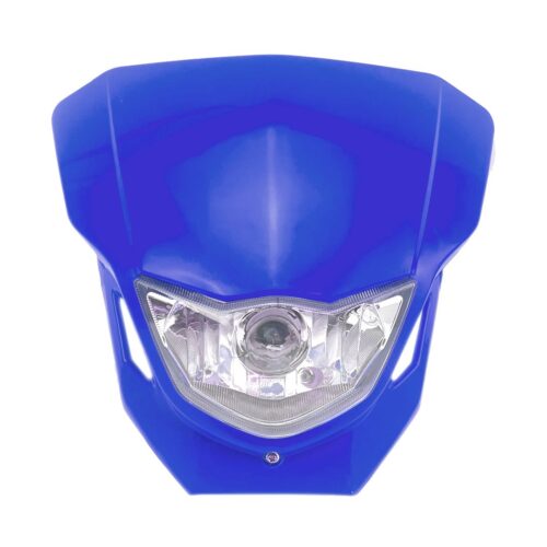 HEADLIGHT UNIVERSAL DIRT HX HL021 BLUE