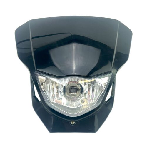 HEADLIGHT UNIVERSAL DIRT HX HL021 BLACK