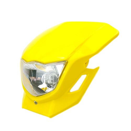 HEADLIGHT UNIVERSAL DIRT HX HL021 YELLOW