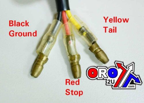 FENDER ADD ON LED LIGHT CLEAR WITH NUMBER PLATE HOLDER MX-04224-1