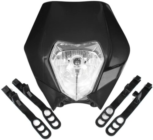 HEADLIGHT KTM BLACK, EXC, EXCF, XCF, XCW, SXF SMR Enduro, Light Headlights Headlamp 867485