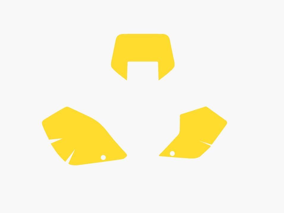 00-02 DRZ400 BACKGROUNDS YELLO, BB3309/40