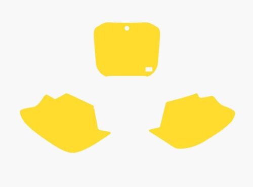 TM 125/250 1999-2003 PRE CUT, BLACKBIRD 3805/40 YELLOW, NUMBER BOARD BACKGROUNDS