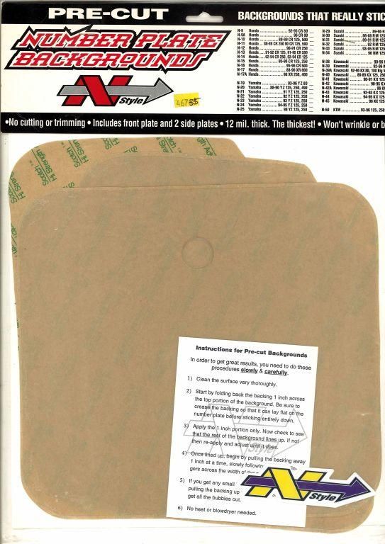 RM 125/250 86-88, MOTO X BACKGROUNDS