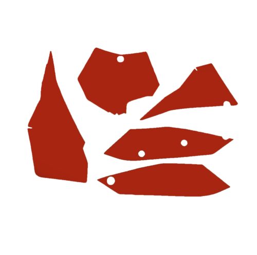 N07-133 92 YZ125/250 RED, BACKGROUNDS