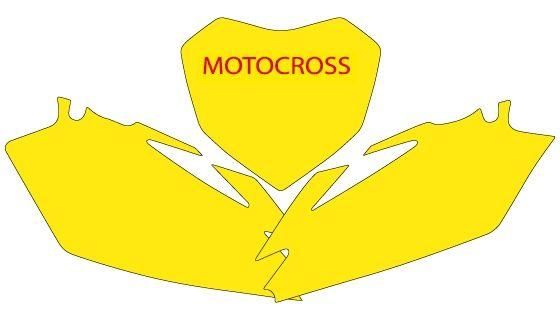 13-16 CRF450 BACKGROUNDS BLUE, BLACKBIRD 3138/70 - Image 2