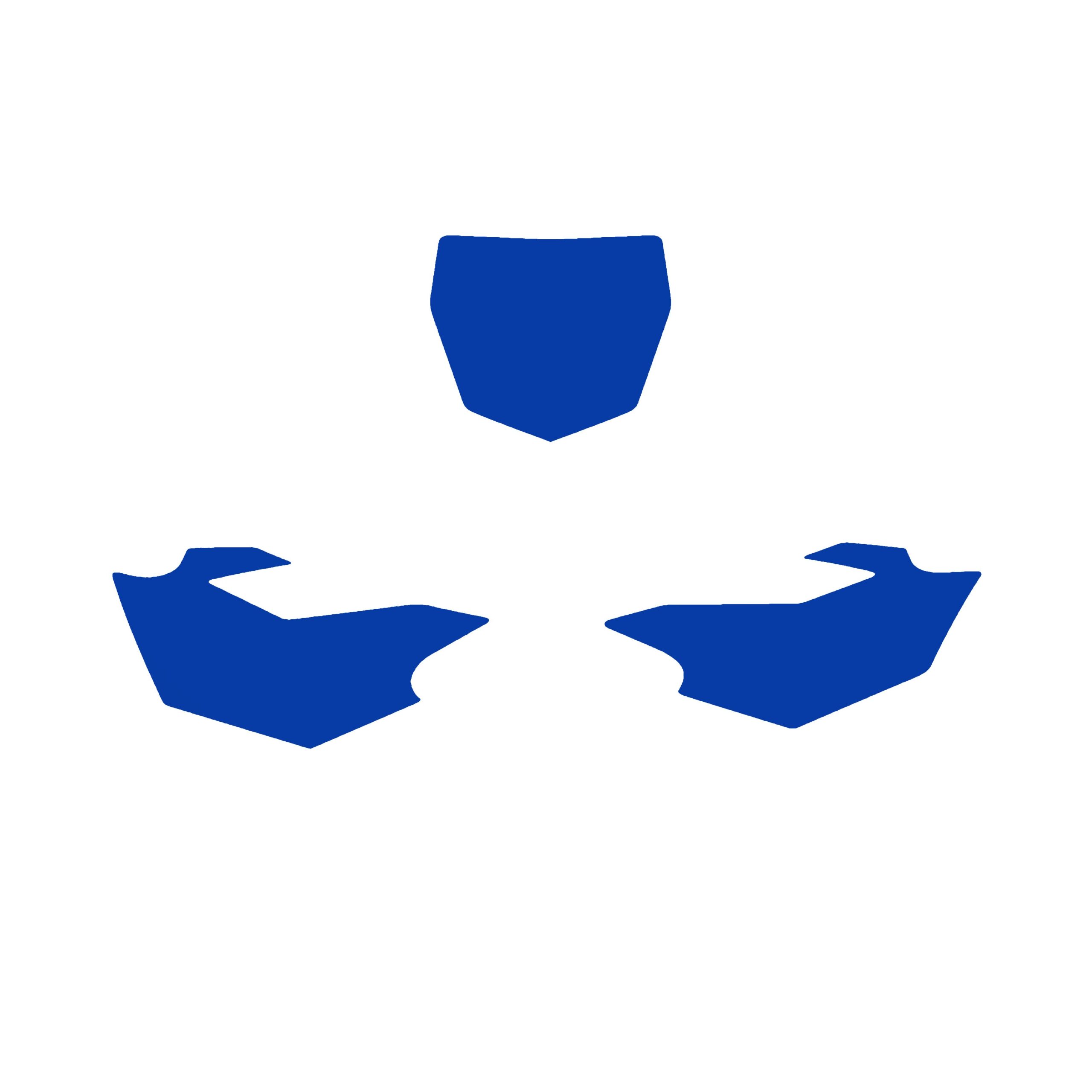 14-18 YZF250/450 BACKGROUNDS, BLUE BLACKBIRD 3223/70