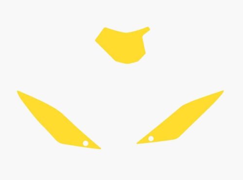 10-11 GASGAS BACKGROUND YELLOW, BLACKBIRD 3905/40