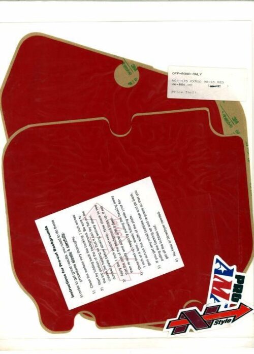 N07-175 KX500 90-95 RED, MOTO X BACKGROUNDS