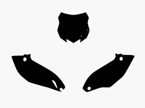 13-15 KXF250/450 BACKGROUNDS, BLACK BLACKBIRD 3417/20