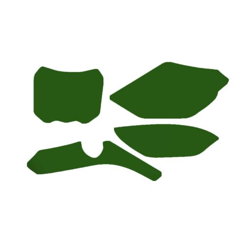 TM 4-STROKE MX 450-530 2022-25, BLACKBIRD 3818/30 GREEN, NUMBER BOARD BACKGROUNDS