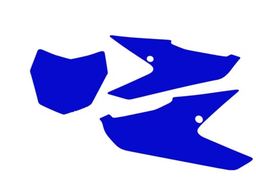 FANTIC XX 2021-2024 PRE CUTS, BLACKBIRD 3F00/70 BLUE, NUMBER BOARD BACKGROUNDS