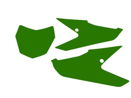 FANTIC XX 2021-2024 PRE CUTS, BLACKBIRD 3F00/30 GREEN, NUMBER BOARD BACKGROUNDS