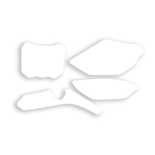 TM 4-STROKE MX 450-530 2022-25 PRE CUTS, BLACKBIRD 3818/10 WHITE, NUMBER BOARD BACKGROUNDS