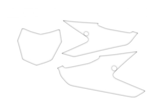 FANTIC XX 2021-2024 PRE CUTS, BLACKBIRD 3F00/10 WHITE, NUMBER BOARD BACKGROUNDS