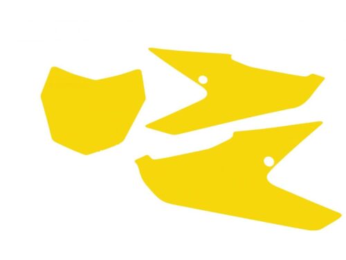 FANTIC XX 2021-2024 PRE CUTS, BLACKBIRD 3F00/40 YELLOW, NUMBER BOARD BACKGROUNDS