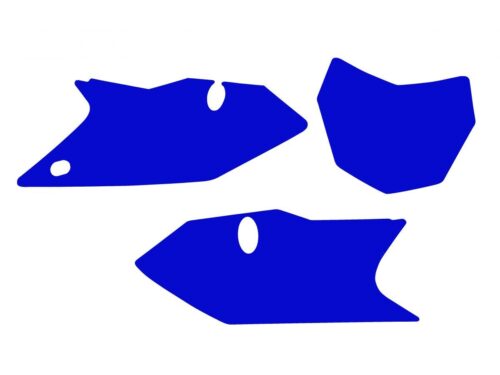 FANTIC XXF 2022-2025 PRE CUTS, BLACKBIRD 3F03/70 BLUE, NUMBER BOARD BACKGROUNDS