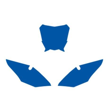 GASGAS 2-STROKE EC 2021-2022 PRE CUTS, BLACKBIRD 3911/70 BLUE, NUMBER BOARD BACKGROUNDS