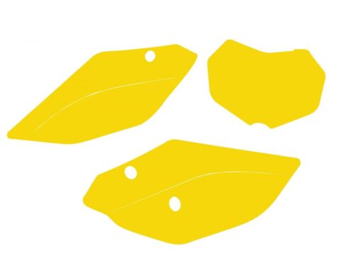 TM 2-STROKE ENDURO 22-25 PRE CUTS, BLACKBIRD 3821/40 YELLOW, NUMBER BOARD BACKGROUNDS