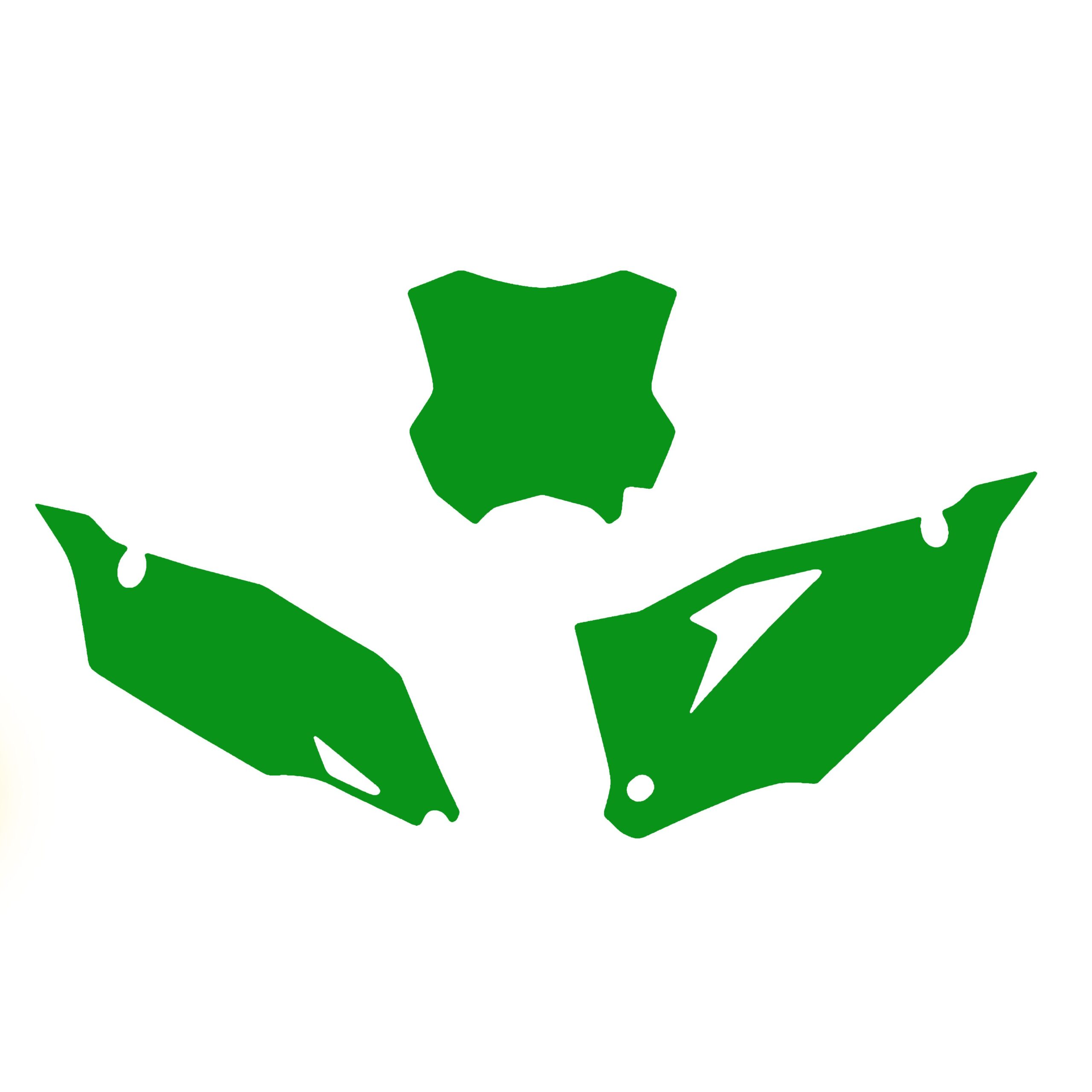 2019-23 KXF 450 BACKGROUNDS, GREEN BLACKBIRD 3420/30 - Image 2