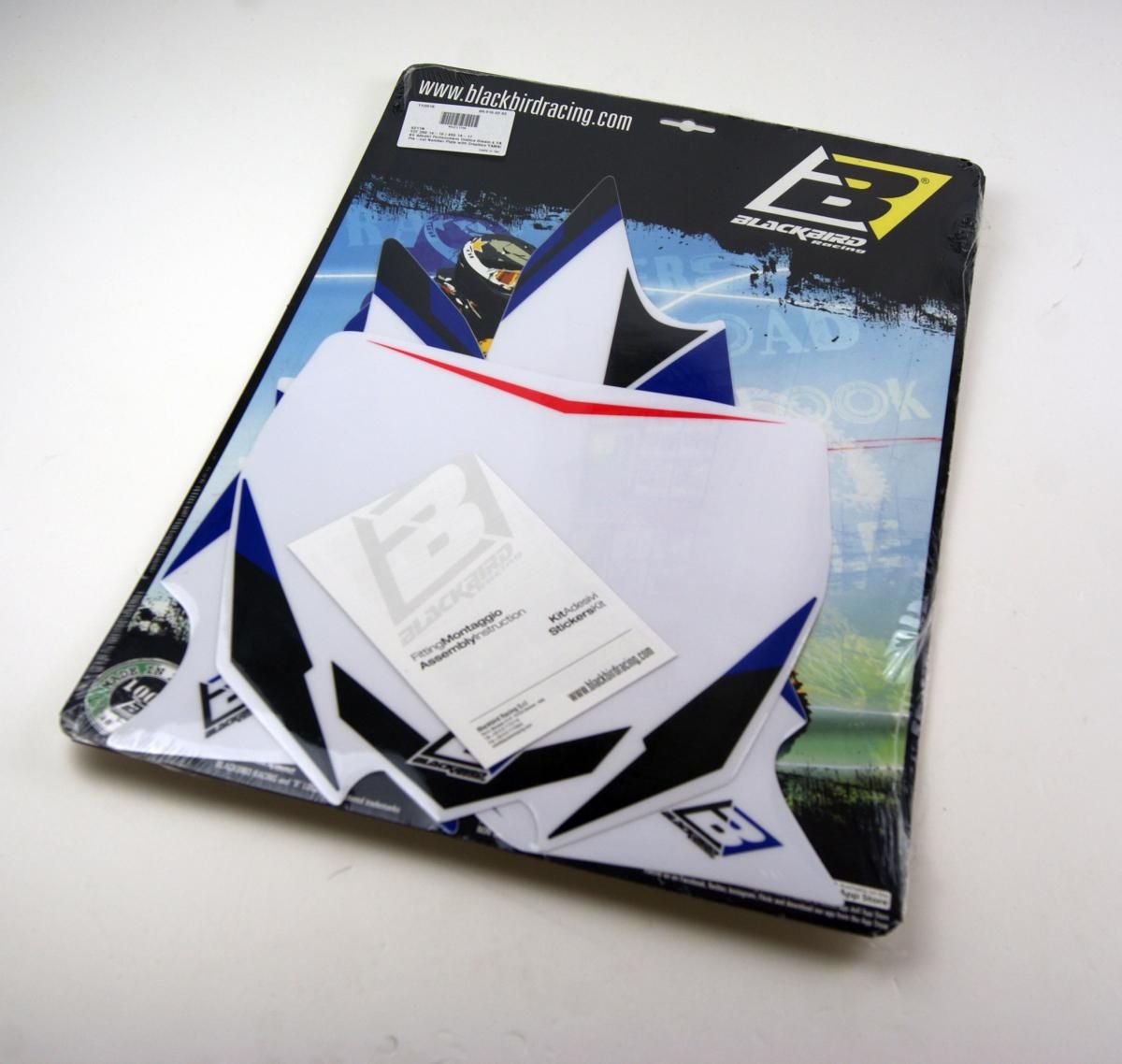 YZF 250/450 YAMAHA PRE CUT, BLACKBIRD 6211N, NUMBER BOARD BACKGROUNDS - Image 2