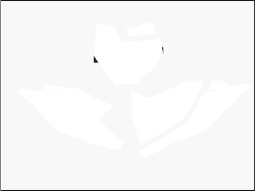 KTM SX 85 18-20 PRE CUT, BLACKBIRD 3527/10 WHITE, NUMBER BOARD BACKGROUNDS