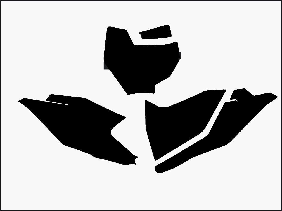 KTM SX 85 18-20 PRE CUT, BLACKBIRD 3527/20 BLACK, NUMBER BOARD BACKGROUNDS