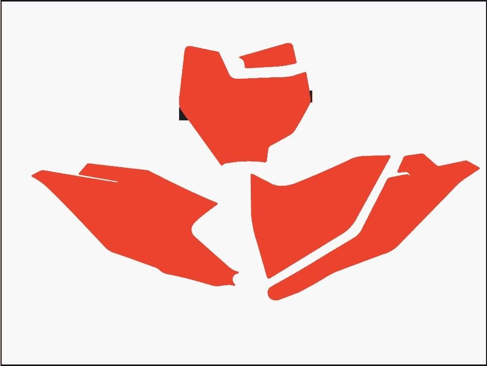 KTM SX 85 18-20 PRE CUT, BLACKBIRD 3527/60 RED, NUMBER BOARD BACKGROUNDS