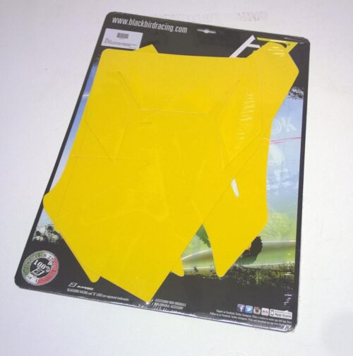 HUSQ TE/FE 2020-23 PRE CUT, BLACKBIRD 3627/40 YELLOW, NUMBER BOARD BACKGROUNDS