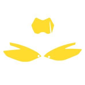 TM 4-STROKE ENDURO 20-21 PRE CUTS, BLACKBIRD 3816/40 YELLOW, NUMBER BOARD BACKGROUNDS