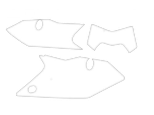 FANTIC XEF 2022-2025 PRE CUTS, BLACKBIRD 3F04/10 WHITE, NUMBER BOARD BACKGROUNDS