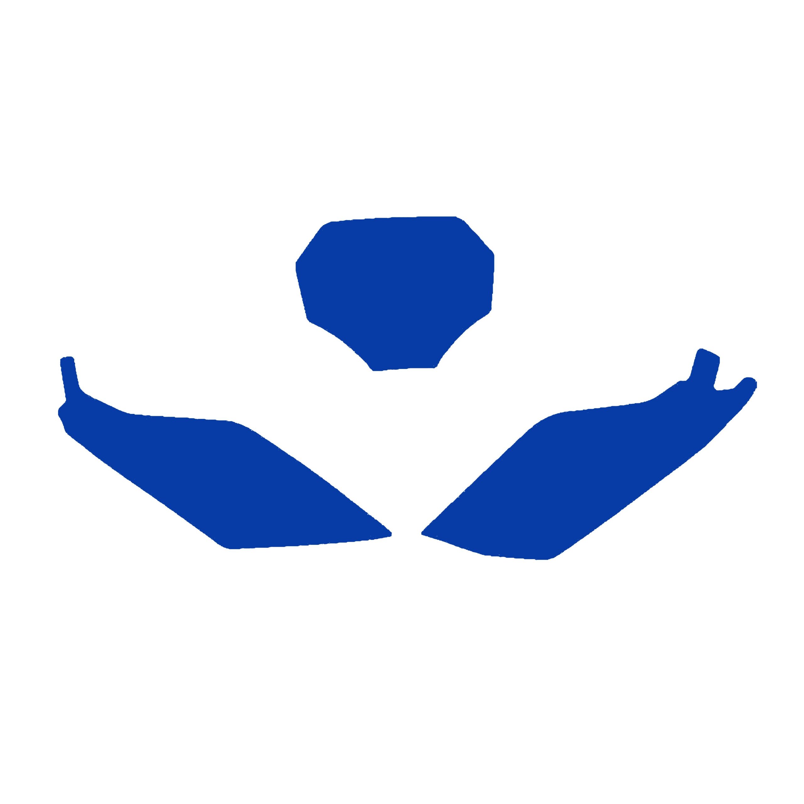 YZ450F 2023 YAMAHA PRE CUT, BLACKBIRD 3233/70 BLUE, NUMBER BOARD BACKGROUNDS