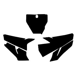 TC/FC 2023-24 Husqvarna PRE CUT BACKGROUNDS, BLACKBIRD 3628/20 BLACK