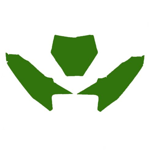 KTM SX 65 2024 PRE CUT, BLACKBIRD 3533/30 GREEN NUMBER BOARD BACKGROUNDS