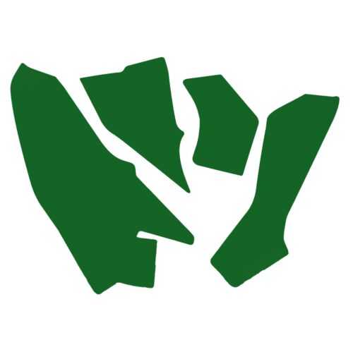 KTM EXC 2024 PRE CUT, BLACKBIRD 3531/30 GREEN NUMBER BOARD BACKGROUNDS