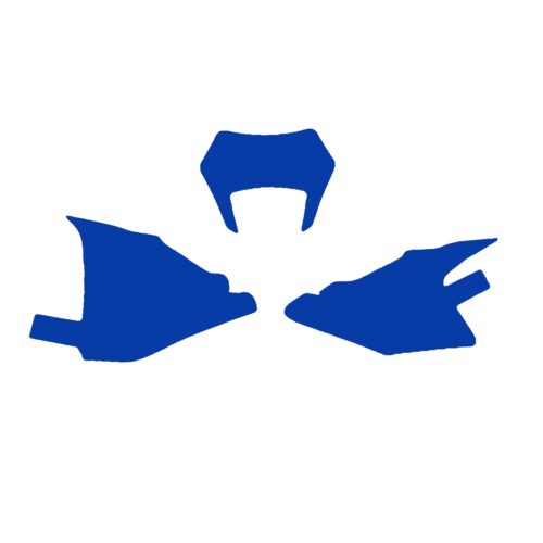 GASGAS EC 2024 PRE CUT BACKGROUNDS, BLACKBIRD 3913/70 BLUE NUMBER BOARDS