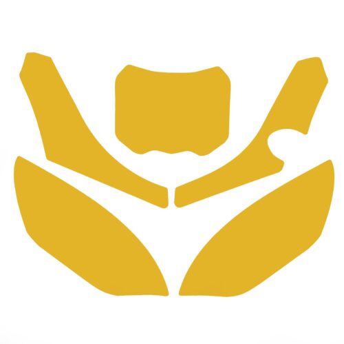 TM MX 4-STROKE 250-300 2022-25 PRE CUT BACKGROUNDS, BLACKBIRD 3822/40 YELLOW NUMBER BOARDS