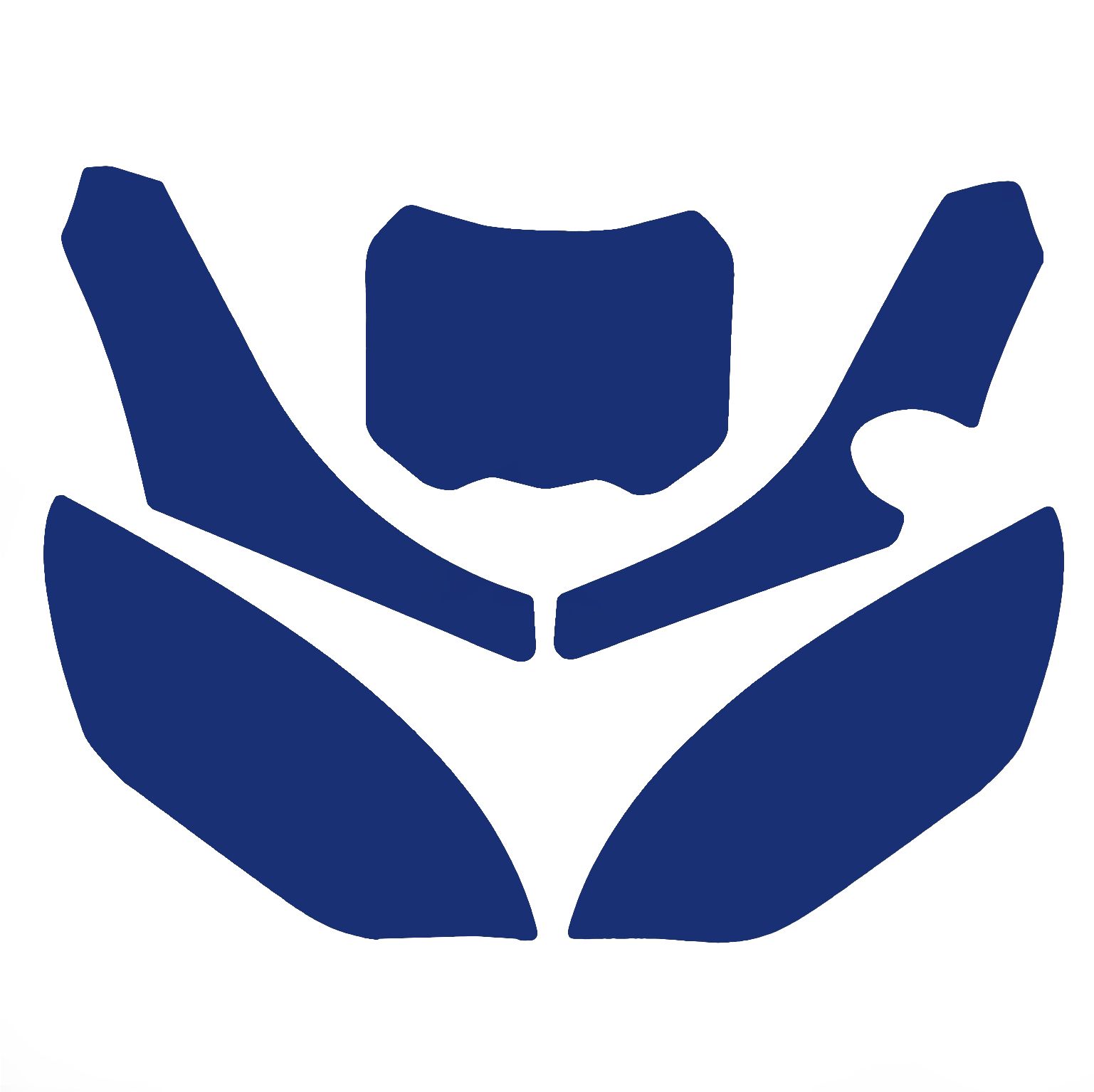 TM MX 4-STROKE 250-300 2022-25 PRE CUT BACKGROUNDS, BLACKBIRD 3822/70 BLUE NUMBER BOARDS - Image 2