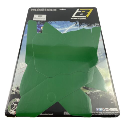TM MX 4-STROKE 250-300 2022-25 PRE CUT BACKGROUNDS, BLACKBIRD 3822/30 GREEN NUMBER BOARDS