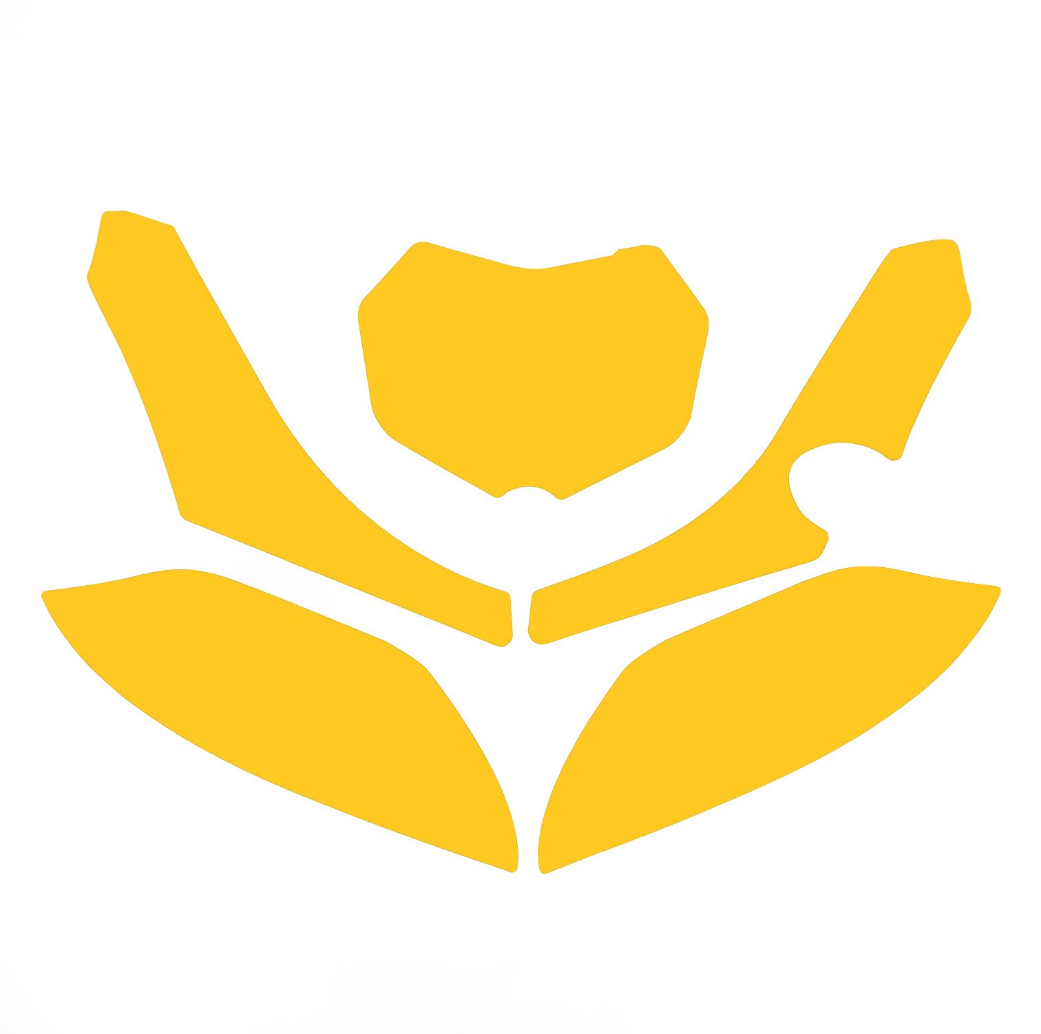 TM 4-STROKE 250-300 ENDURO 2022-25 PRE CUTS, BLACKBIRD 3823/40 YELLOW, NUMBER BOARD BACKGROUNDS