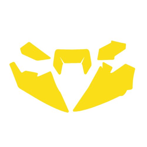 HUSQ TE/FE 2024 PRE CUT, BLACKBIRD 3629/40 YELLOW, NUMBER BOARD BACKGROUNDS