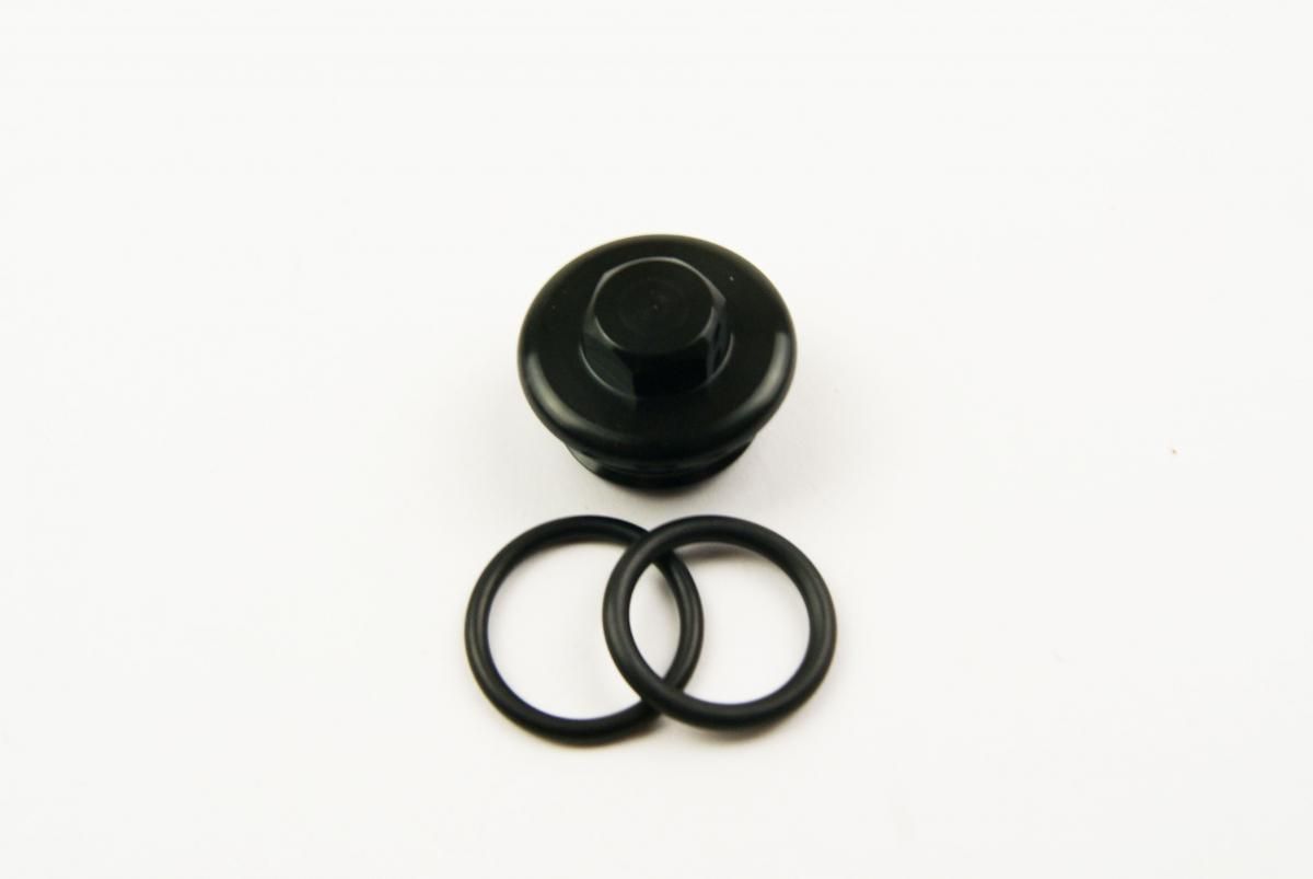 OIL FILLER PLUG ALLOY M24X3.0, KTM & HUSQVARNA BLACK OFP-05 BLACK - Image 2