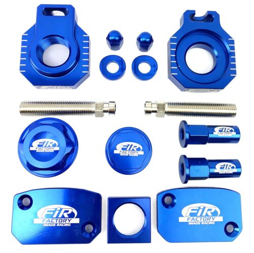 PC BLING KIT KTM HUSQVARNA, FIR CPK-516, CNC ALLOY, AXLE BLOCK, CAPS, TYRE NUT