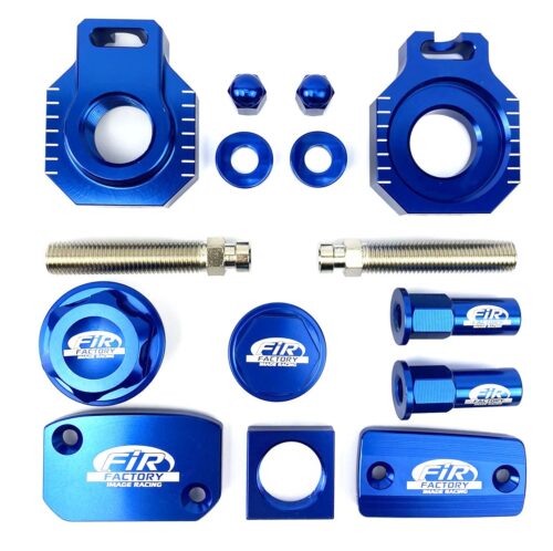 PC BLING KIT KTM HUSQVARNA, FIR CPK-510, CNC ALLOY, AXLE BLOCK, CAPS, TYRE NUT