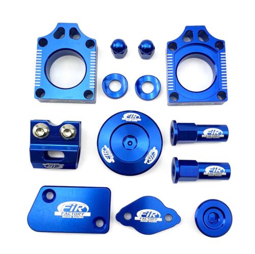 11PC BLING KIT YAMAHA 250, FIR CPK-402, CNC ALLOY, AXLE BLOCK, CAPS, TYRE NUT