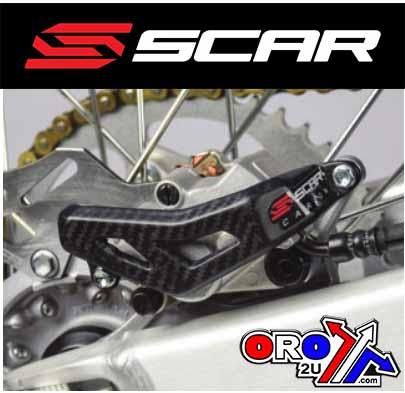 CARBON REAR CALIPER GUARD, SCAR RACING CRCG300 KAW - Image 2