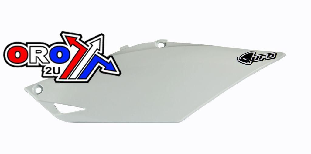 END OF LINE 14-17 CRF250/450 LEFT S/PANEL, WHITE 014806 FMF MADE BY UFO - Image 2